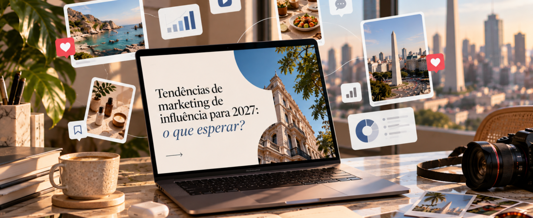 Tendências de marketing de influência para 2027: o que esperar?